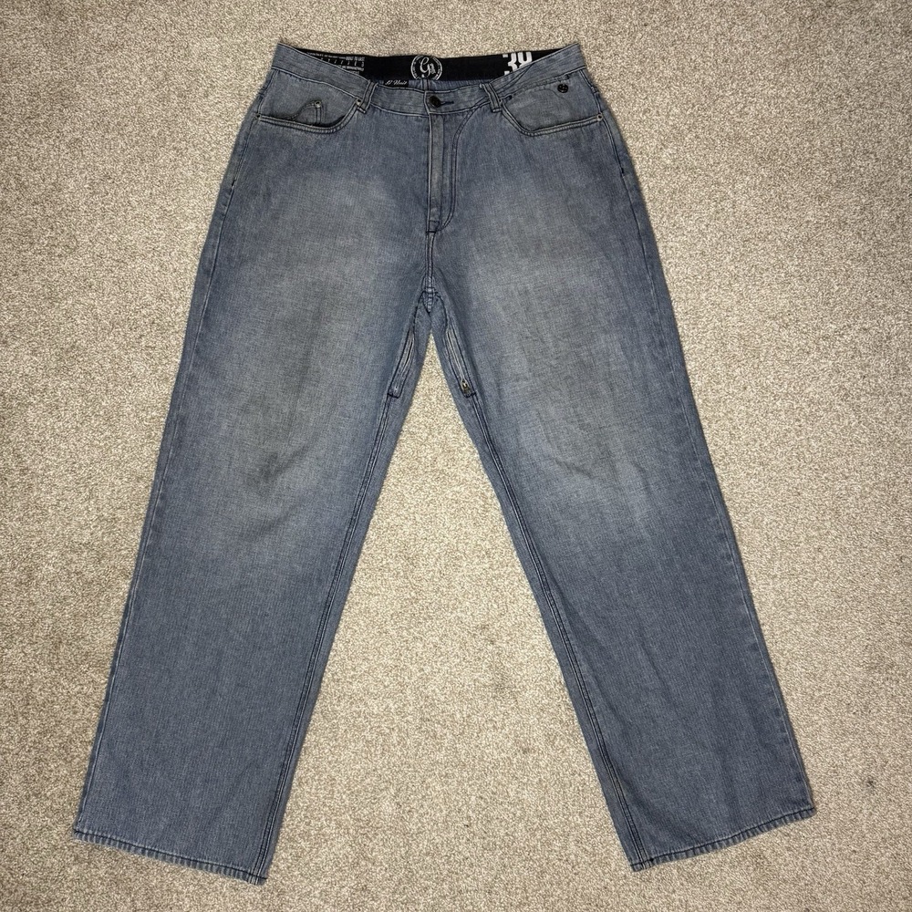 Vintage G Unit Jeans Men's 36x34 (Tag 38x34) Blue Heavyweight Y2K Hip Hop Baggy